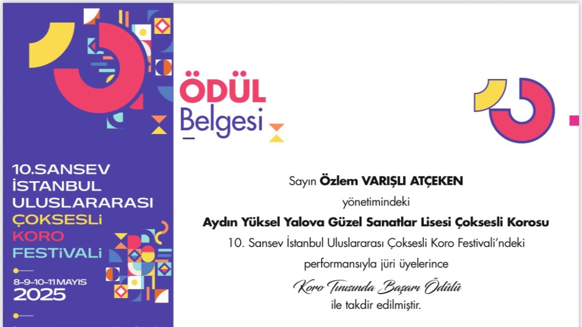 10. Sansev Uluslararası Koro Festivalinde 